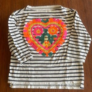 Crewcuts 3/4 sleeve shirt size 8